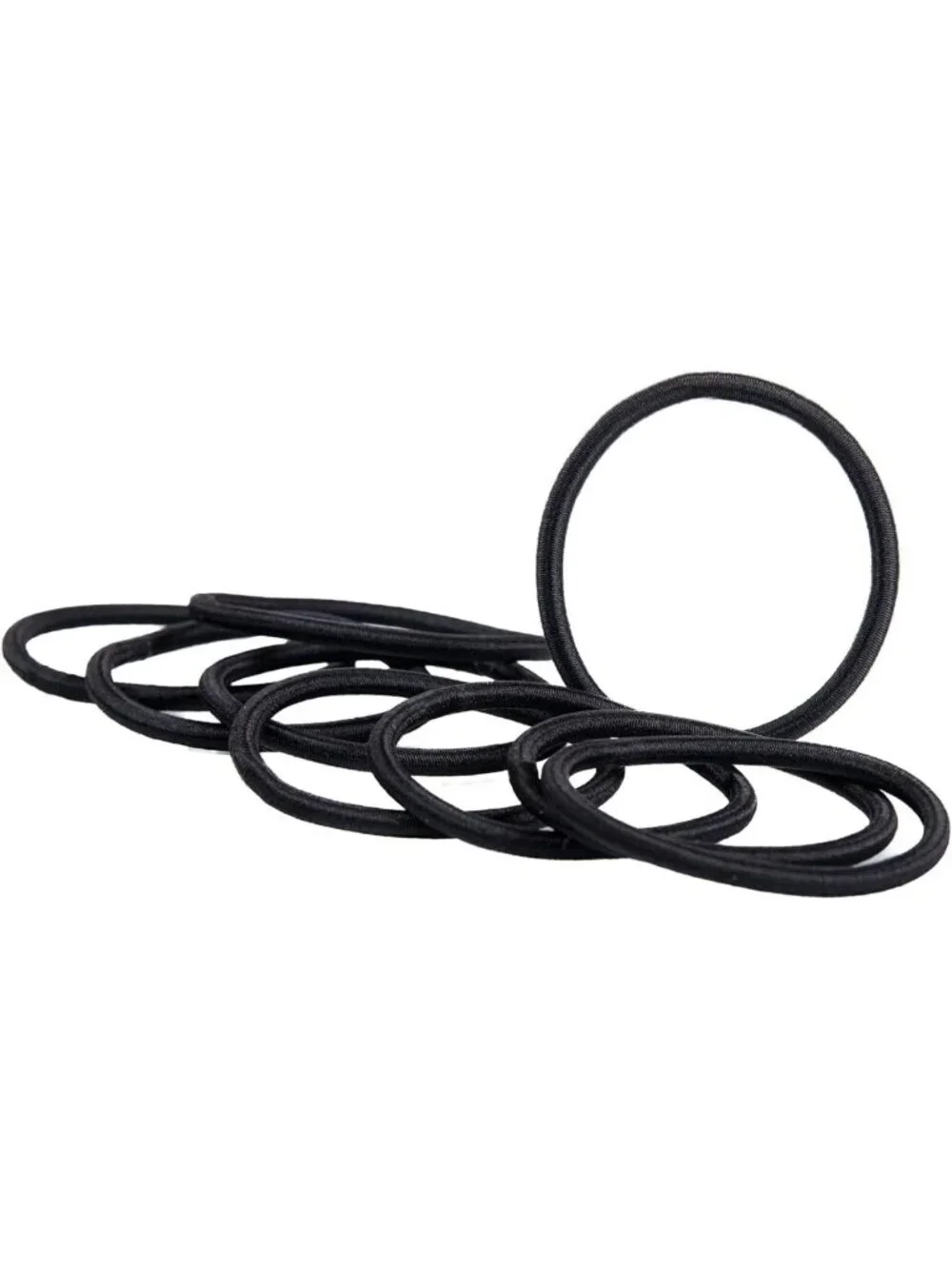 Snag-Free Elastic Hair Ties - Strong Hold Ponytail Holders for All Hair Types